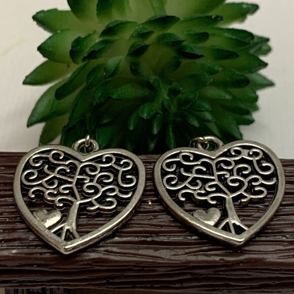 Tree of Life Earring, Valentine Earring, Heart Earring, Celtic Earring, Gift - Picture 3 of 6